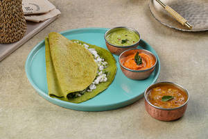 Green Moong Dal Pesarattu