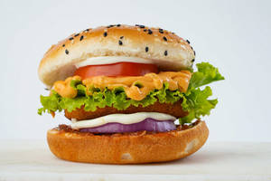 Panda Veg Surprise Burger