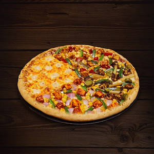 Giant Pizza 4 In 1 VEG Family Feast