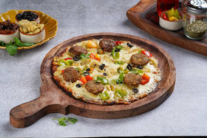 Corn Tikki Pizza ( Jain )