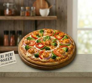 Peri Peri Paneer Pizza