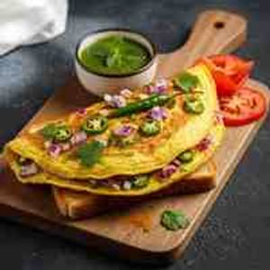 Desi Bread Omlette