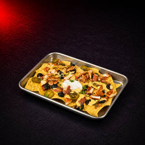 Nachos With Real Dairy Cheese Chicken