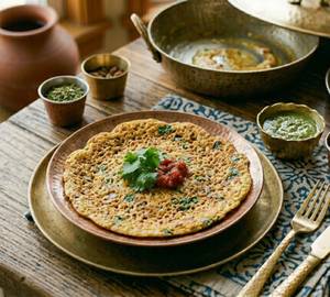 Egg Besan parathan