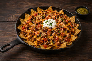 Skillet Nachos Chicken