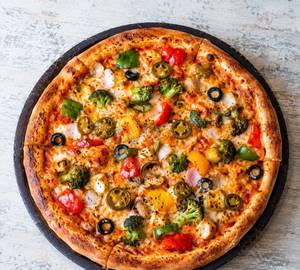 Spicy Veggie Exotica Pizza