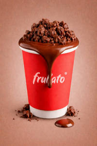 Hot Chocolate With Brownie