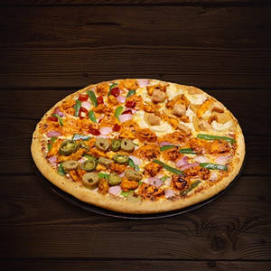 Giant Pizza 4 In 1 NON VEG Flavorful Family Feast