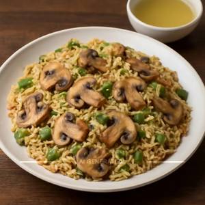 Mushroom Fried Rice
