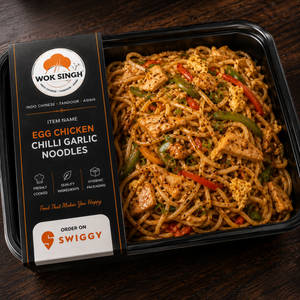 Egg Chicken Chilli Garlic Noodles