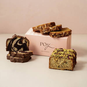 Box Of 9 Assorted Tea Cake Slices