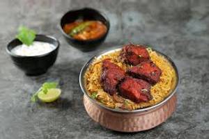 Chicken 65 briyani