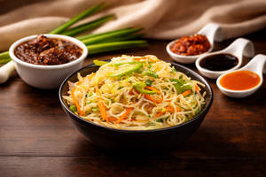 Veg Manchurain Noodles