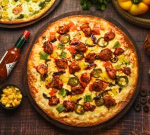 Jerk Spiced Chicken Pizza