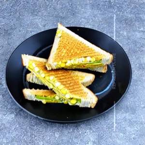Sweet corn sandwich