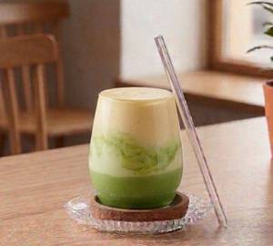 Mango Cream Matcha Latte (Cold)