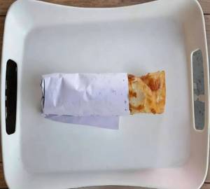 Chowmein Roll Served With Tomato Ketchup