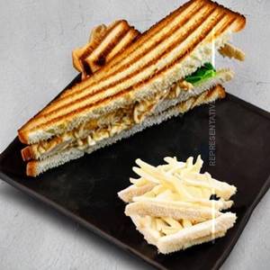 Shredded Chicken & Mayo Sandwich