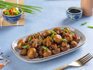 Mushroom Manchurian