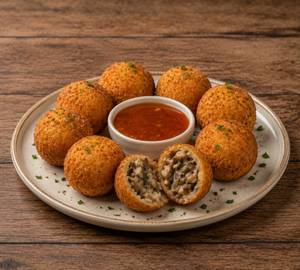 Mushroom Stuffed Balls