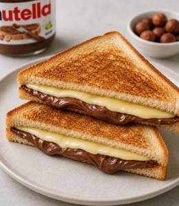 Nutella Cheese Sandwhich
