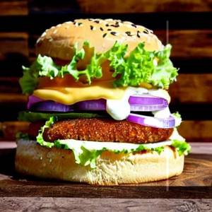 Grilled Cottage Cheese Burger