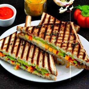 Veg Cheese Grilled Sandwich