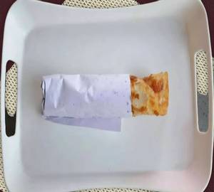 Egg Roll Served With Tomato Ketchup