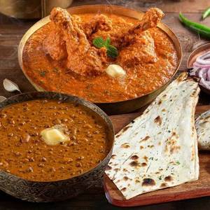Butter Chicken + Dal Makhani + Butter Naan Meal