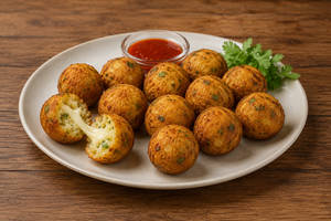 Cheese And Paneer Balls
