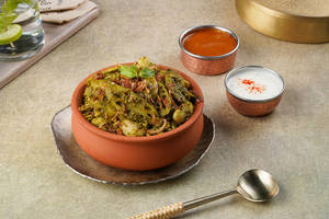 Broad Beans And Lotus Stem Donne Biryani