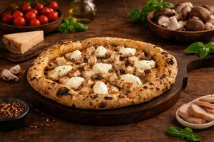 Naples - Smoked Chicken Pizza with Burrata Cheese