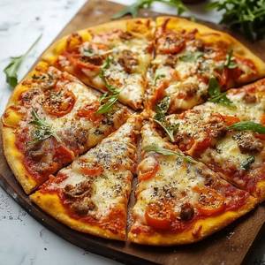 Peri Peri Chicken Sauce Tomato Pizza