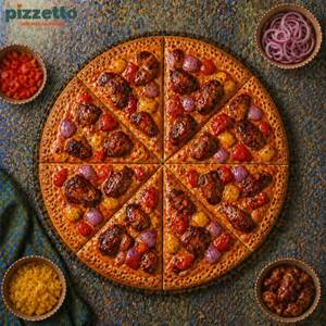 Butter Chicken Pizza