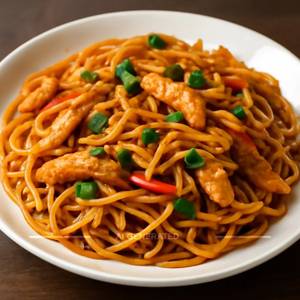 Chicken Chilly Garlic Noodles