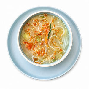 BURNT GARLIC NOODLE Soup.