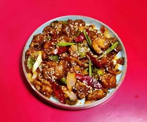 Chilli Garlic Prawn Dry