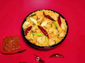 Prawn Chilli Garlic Fried Rice
