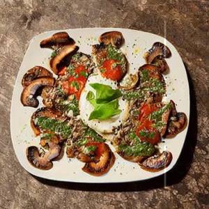 Mushroom Mozzarella Grill   