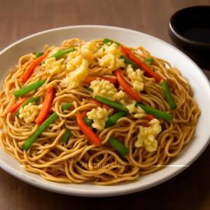 Egg Hakka Noodles