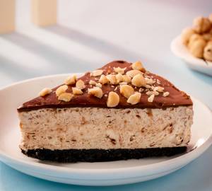 Hazelnut Cheesecake Slice