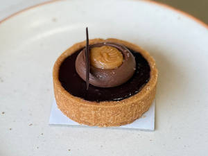 Salted Caramel Chocolate Tart