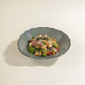 Cottage Cheese And Stir Fry English Veggies