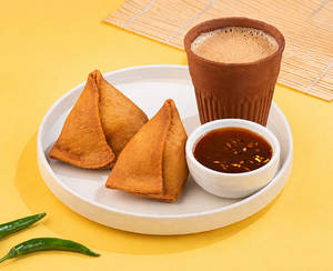 Masala Chai & Samosa