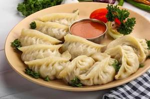 Chicken Cheese Steamed Momos