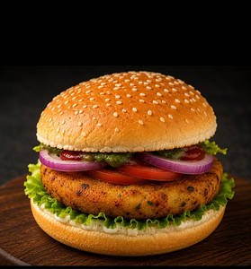 Aloo Tikki Burger