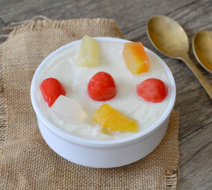 Cream fruit matho