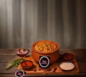 Special Egg Bhurji Pot Biryani
