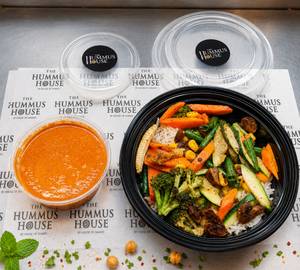 Grilled Veggies Rice Bowl