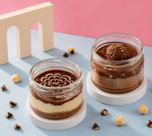Chocolate Cheesecake Duo